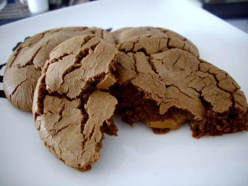 karamelli kurabiye ici